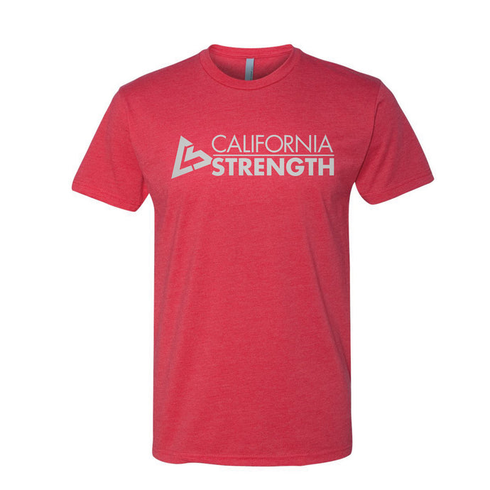 Men's Core Line Tee (Red and Silver)