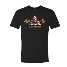 Load image into Gallery viewer, Men&#39;s Stars &amp; Stripes Triangle Life Tee