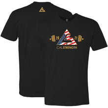 Load image into Gallery viewer, Men&#39;s Stars &amp; Stripes Triangle Life Tee