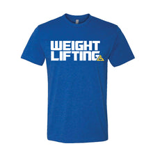 Load image into Gallery viewer, Men&#39;s Weightlifting Tee (Blue)